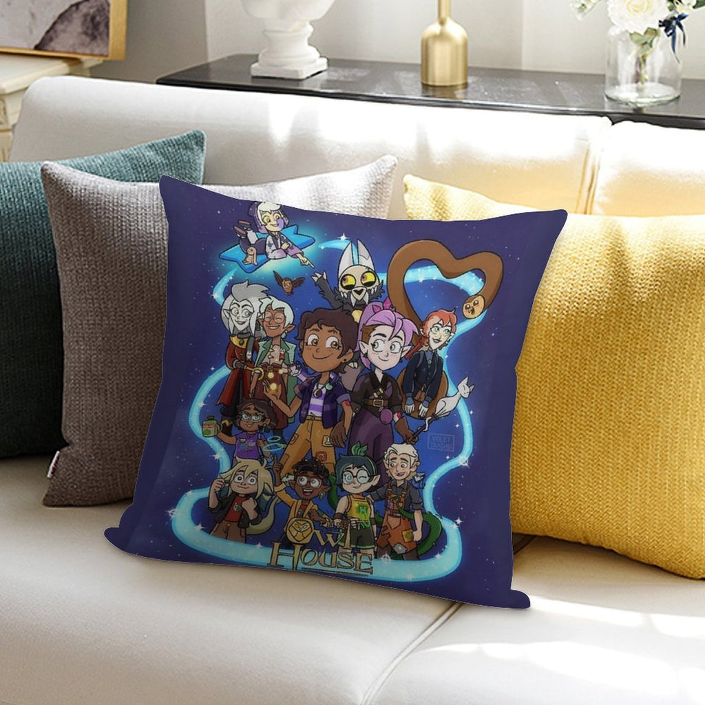 The Owl House Finale Soft Decorative Cover Throw Pillow