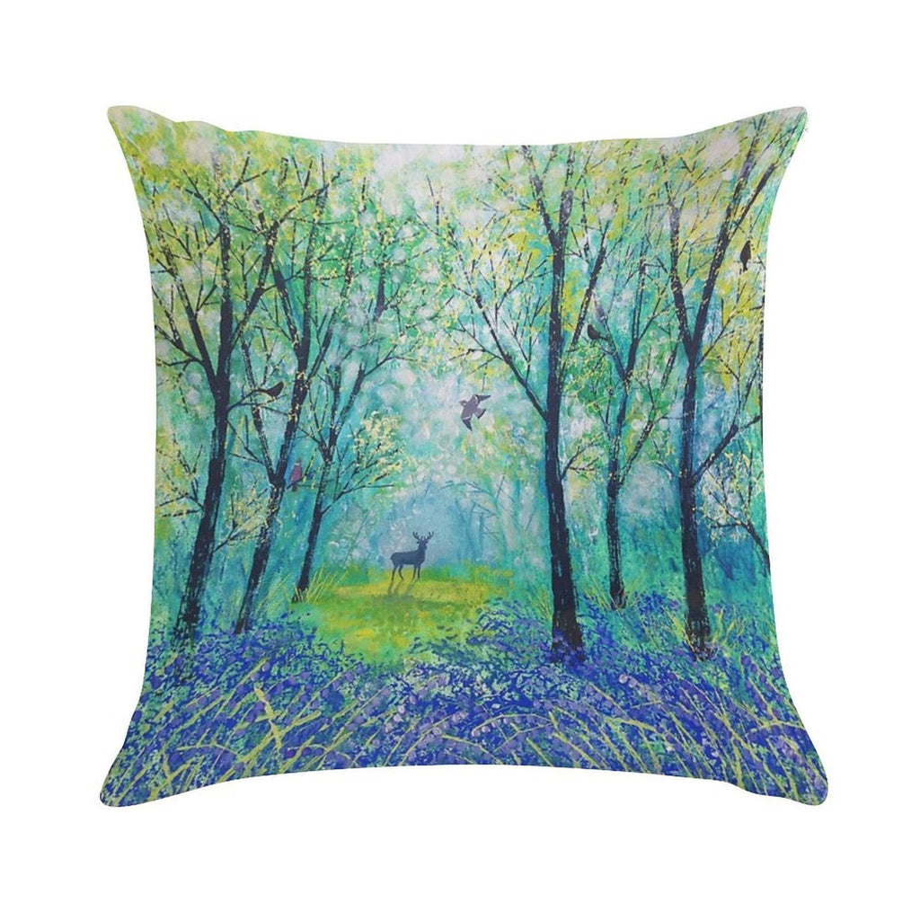 Beyond The Blue Soft Washable Throw Pillow