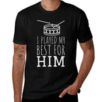 Lil Drummer Boy Christmas I Played My Best For Him  Durable T-Shirt
