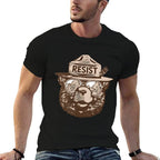Funny The Resist National Park Protect ALT US Parks  Trendy Pattern T-Shirt
