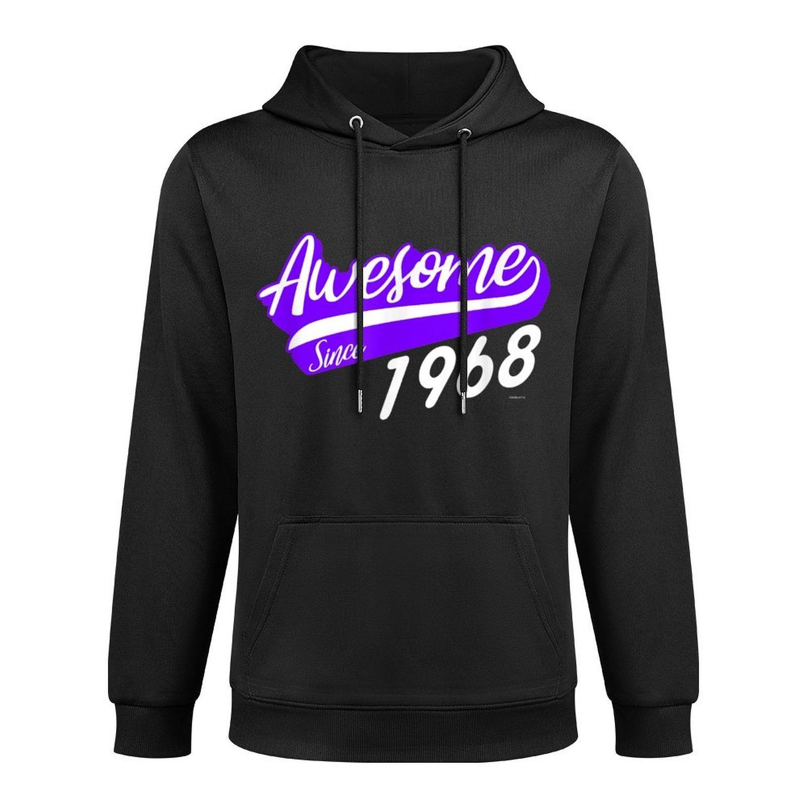 Awesome Since 1968 50th Birthday Bday Gift Kangaroo Pocket Hoodie