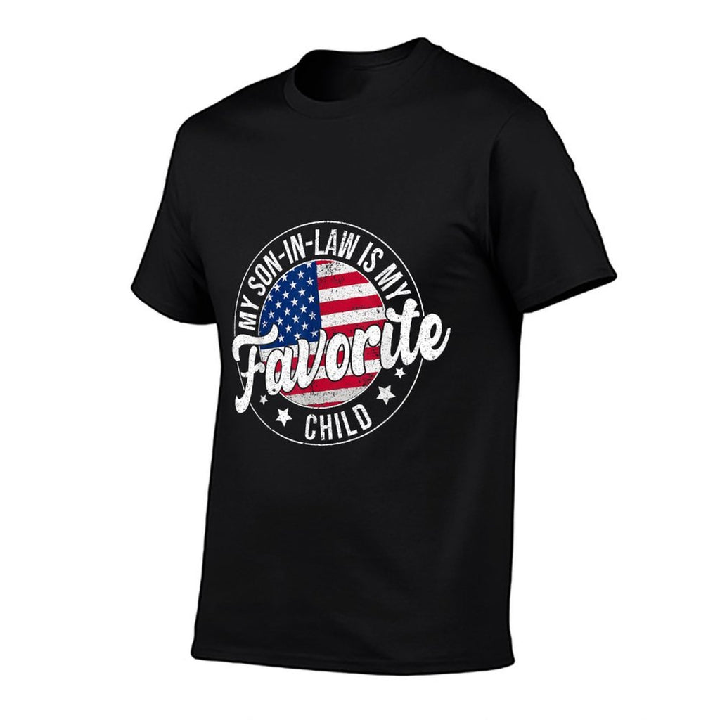 My Son In Law Is My Favorite Child Funny Retro Vintage  Durable T-Shirt