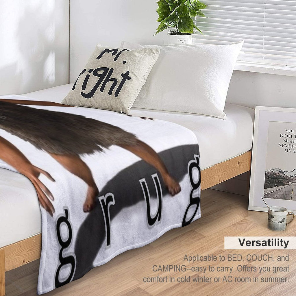 I Call It Grug Travel-friendly Throw Blanket