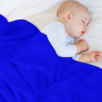 Royal Blue Solid Color Premium Throw Blanket