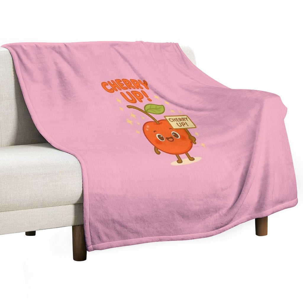 Cherry Up Premium Throw Blanket