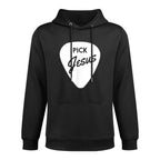 ChristianiTees Guitar Pick Jesus Shape Retention Hoodie