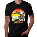 Opossum Whisperer Fist Bump Retro Possum Men Boys Kids Women  Stretchy T-Shirt