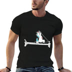 Pilates Unicorn Fitness Exercise Training Meditation  Moisture-wicking T-Shirt
