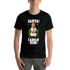 Elf Santa! I Know Him! Buddy Funny Christmas  Trendy Pattern T-Shirt