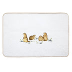 Marmot Family  Slip-Resistant Bath Mat