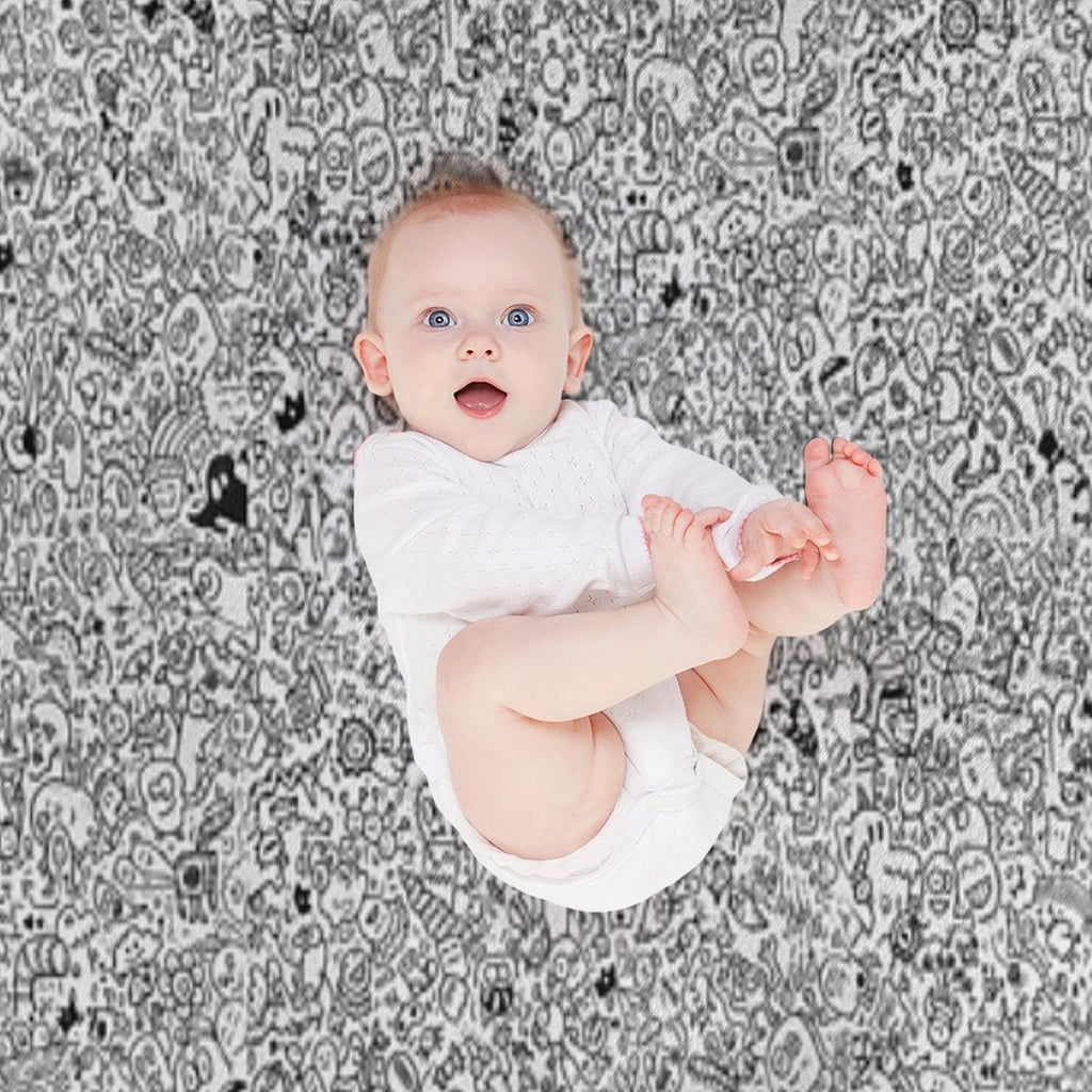 Doodle Quick-dry Throw Blanket