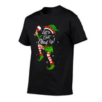 Lets Get Elfed Up Funny Drinking Christmas Cheers Holiday  Stretchy T-Shirt