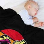 Paintball Vintage Retro Paintball Lover Compact Throw Blanket