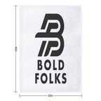 Bold Folks Signature Travel-friendly Throw Blanket