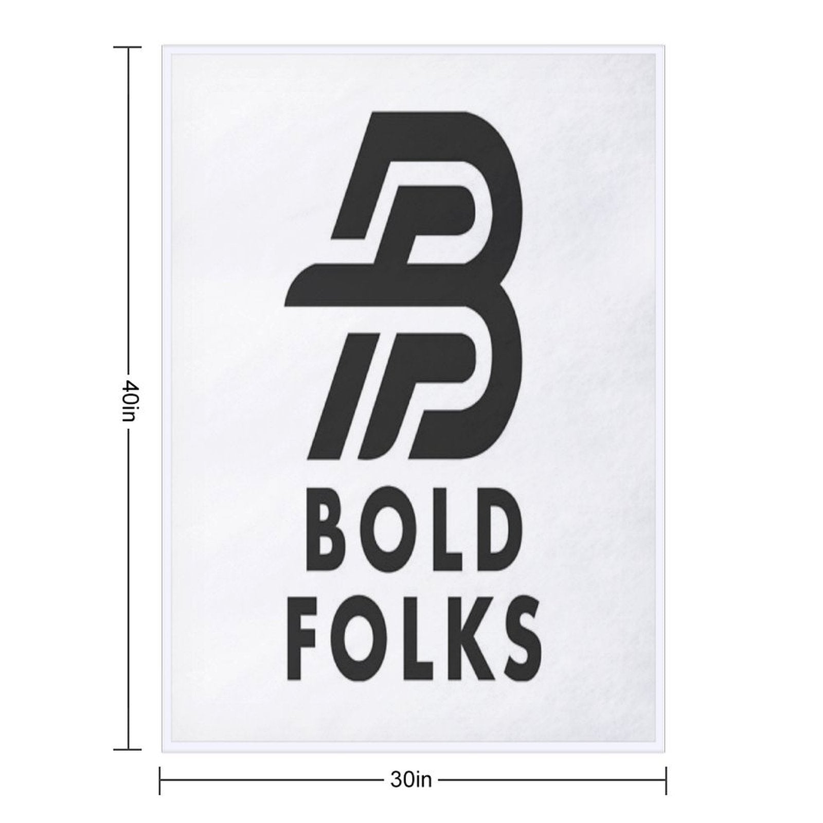 Bold Folks Signature Anti-pilling Throw Blanket