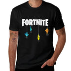 Fortnite Logo Lures White  Graphic-printed T-Shirt