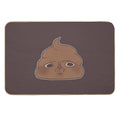 Disgusted Poop  Rapid-Drying Bath Mat