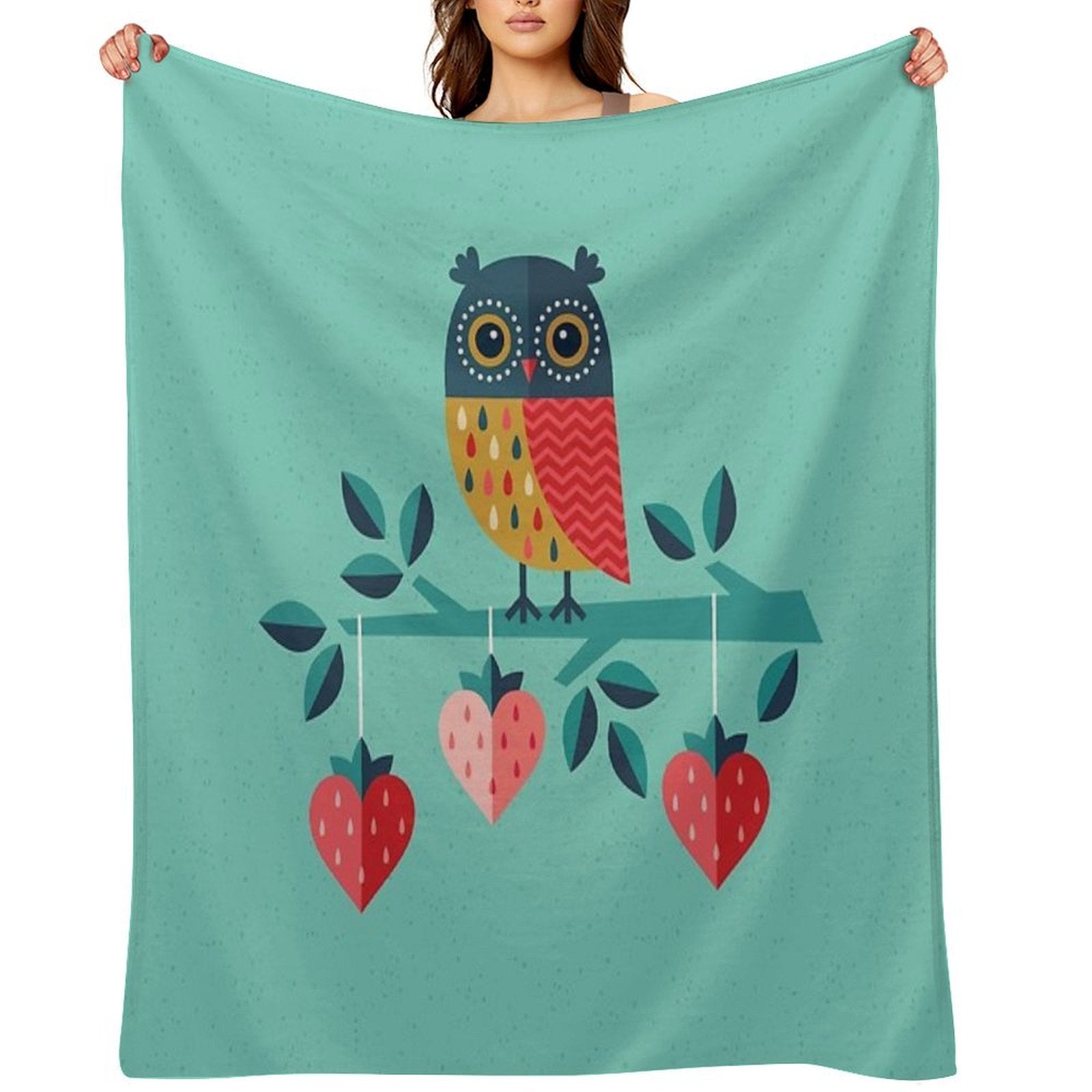 Owl Always Love You Easy Care Throw Blanket