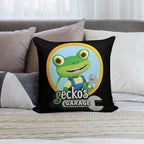 Kids Garage Gecko's GG Soft Washable Throw Pillow