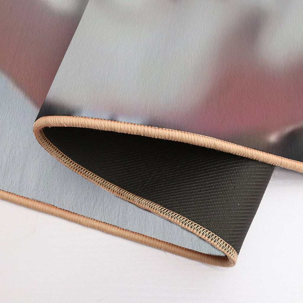 7 Reasons to Love This Vibrant Pink Cherry Blossom with Red Center & Green Leaves  Dirt-Trapping Bath Mat