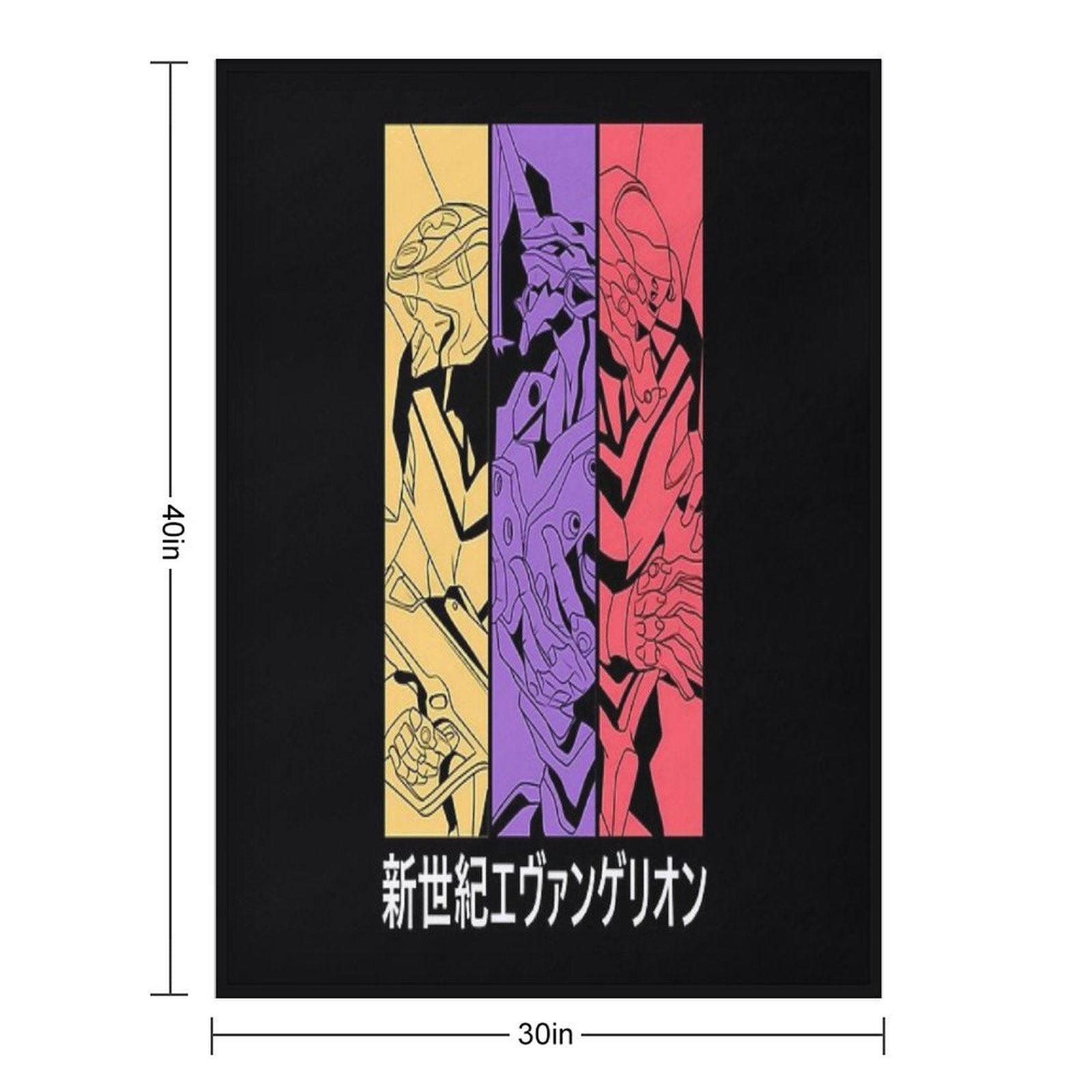EVANGELION All-season Throw Blanket