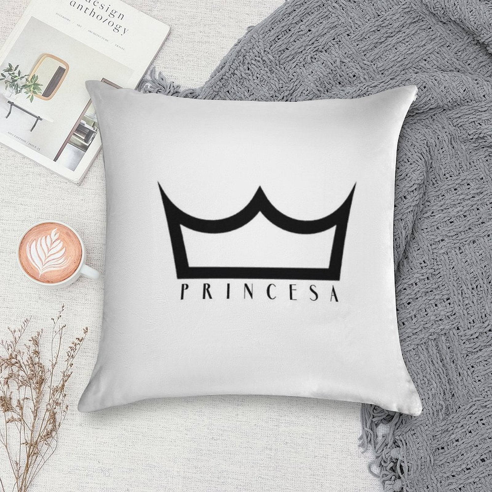 Tini Stoessel - Princesa Soft Style Accent Throw Pillow