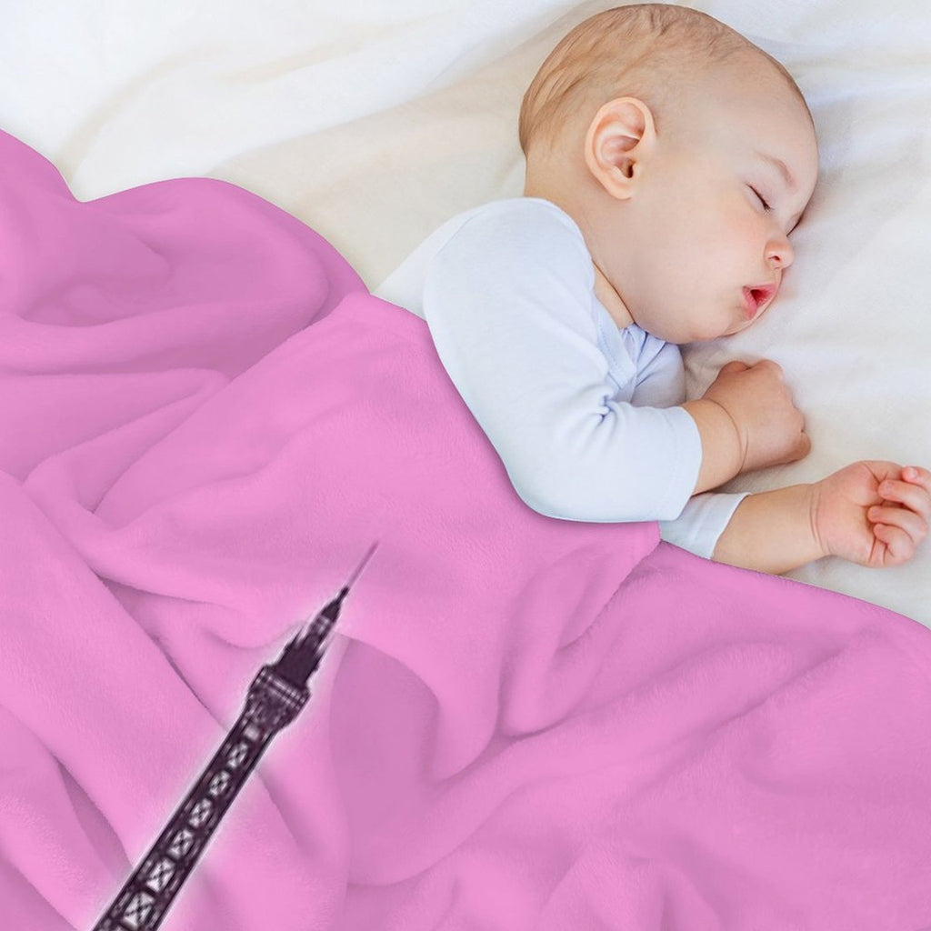 Blackpool England Skyline Machine-washable Throw Blanket