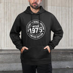 Vintage 1975 Limited Edition 50-Year-Old Gifts 50th Birthday Shape Retention Hoodie