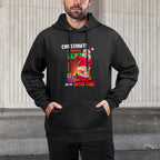 Chest Nuts Roasting Funny Naughty Santa Dirty Food Pun Xmas Shape Retention Hoodie