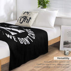 Generation X We Don't Care  Funny Gen-X Men Women Sustainable Throw Blanket