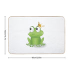 Fairytale Frog, Frog, King  Slip-Resistant Bath Mat