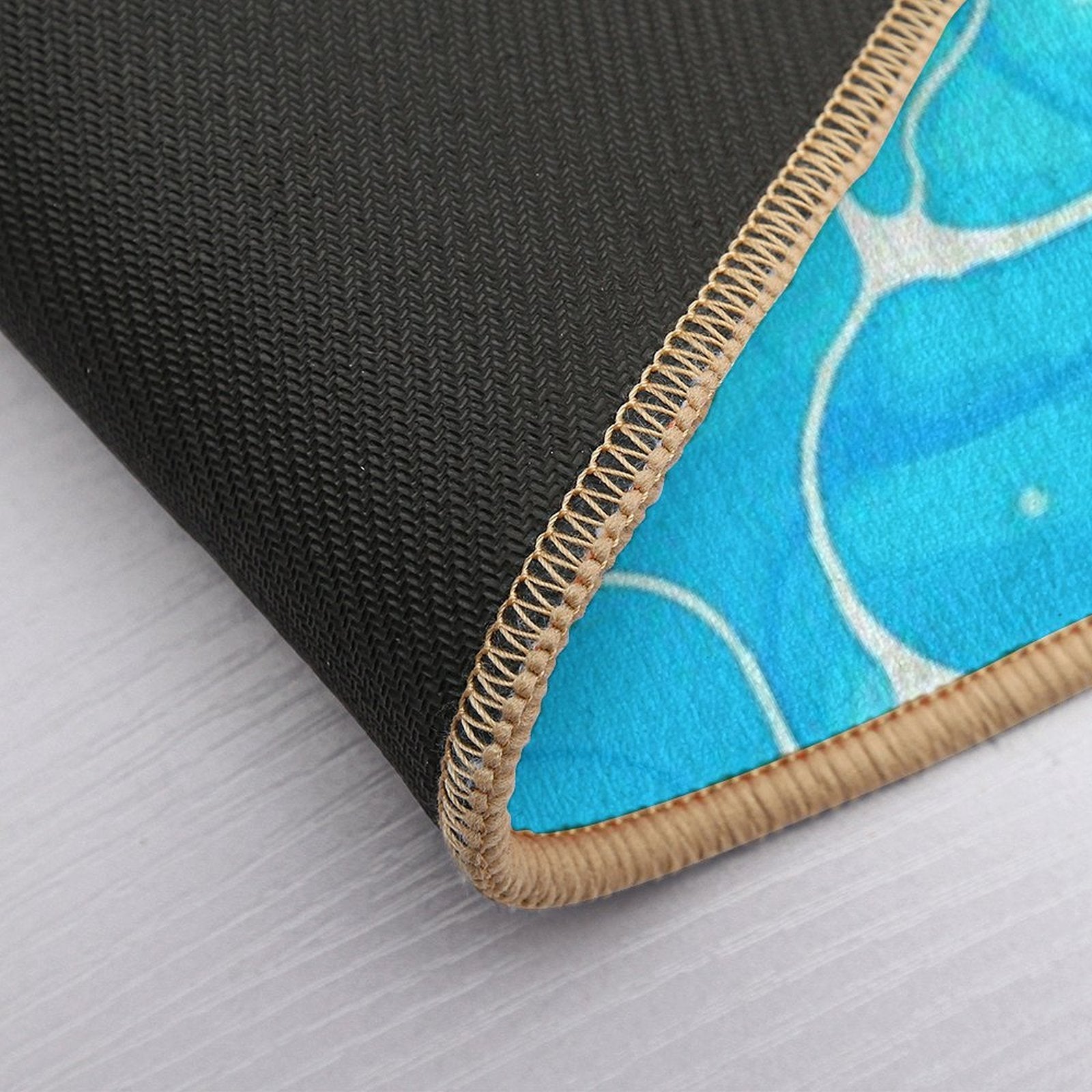 Anime Water Pattern  Slip-Resistant Bath Mat