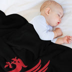 Red Liverpool LFC Bird Eco-conscious Throw Blanket