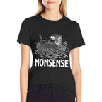 Funny Otter Nonsens Animal Meme Pun Sarcastic For Men Otters  Graphic-printed T-Shirt