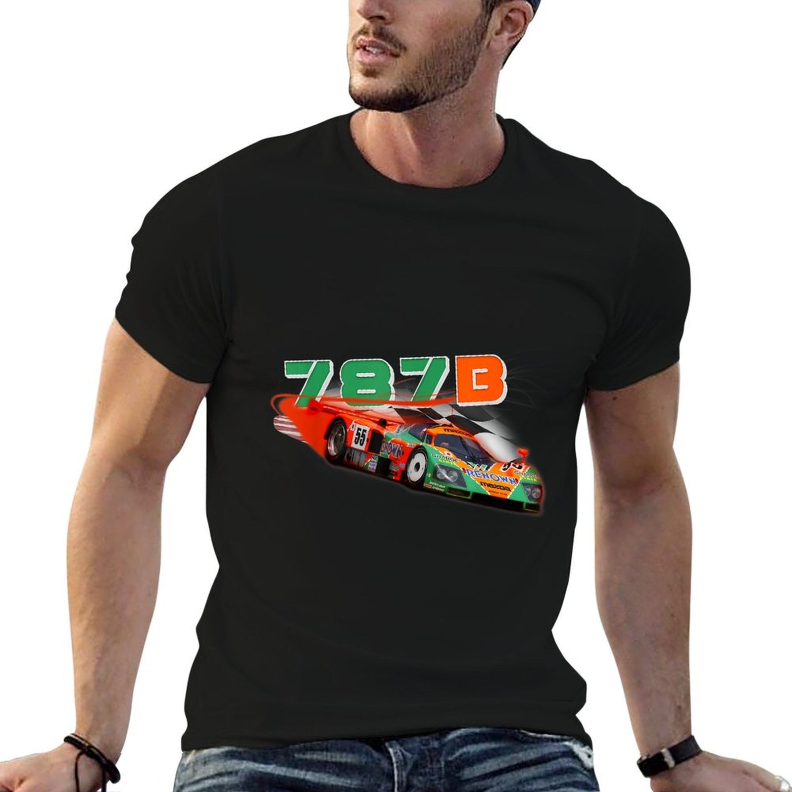 787B Le Mans Vintage Rotary Race Car Comfortable T-Shirt