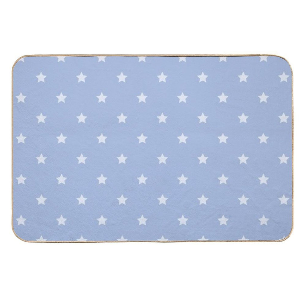 Star Star Pattern Geometric Gift  Rapid-Drying Bath Mat