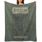 Jane Eyre Old Book Cover Design Comfort Throw Blanket