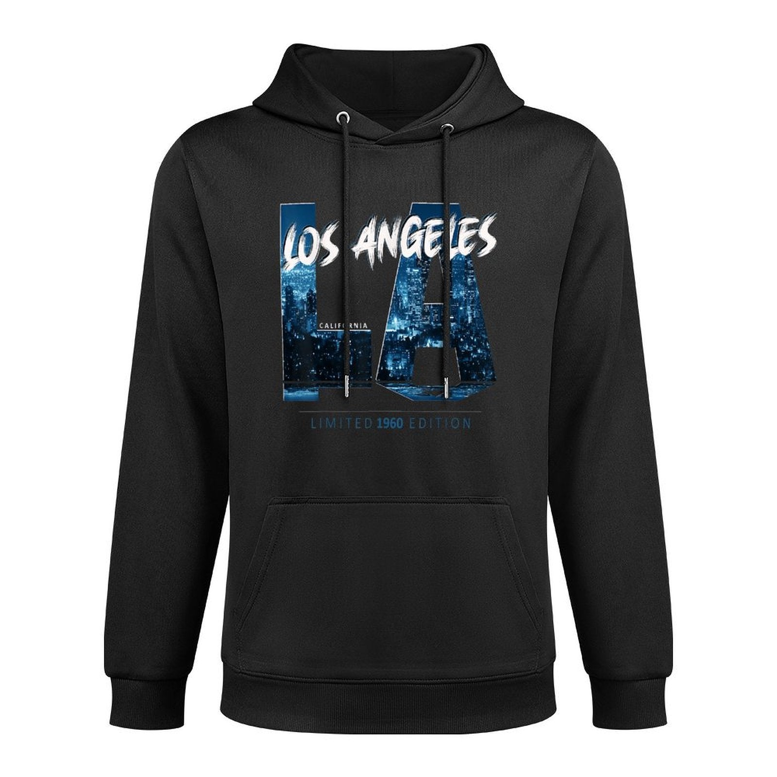 Los Angeles California Limited 1960 Edition Cotton-Polyester Blend Hoodie