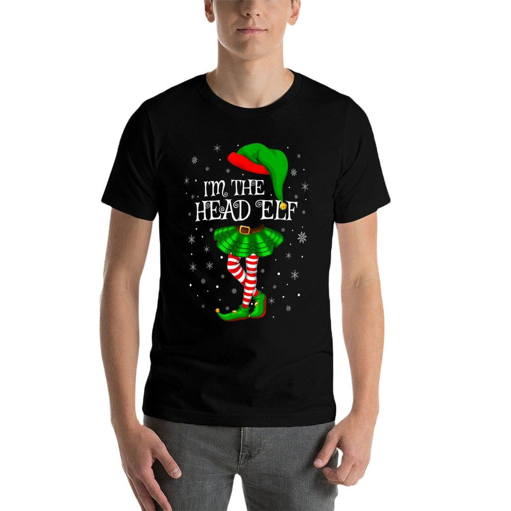 Matching Family Group Im The Head Elf Christmas  Vintage-inspired T-Shirt