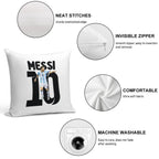 Messi 10 Soft Bedroom Essential Throw Pillow