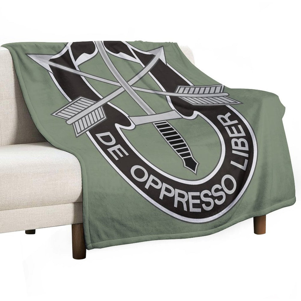 Special Forces - Insignia (United States Army) Quick-dry Throw Blanket