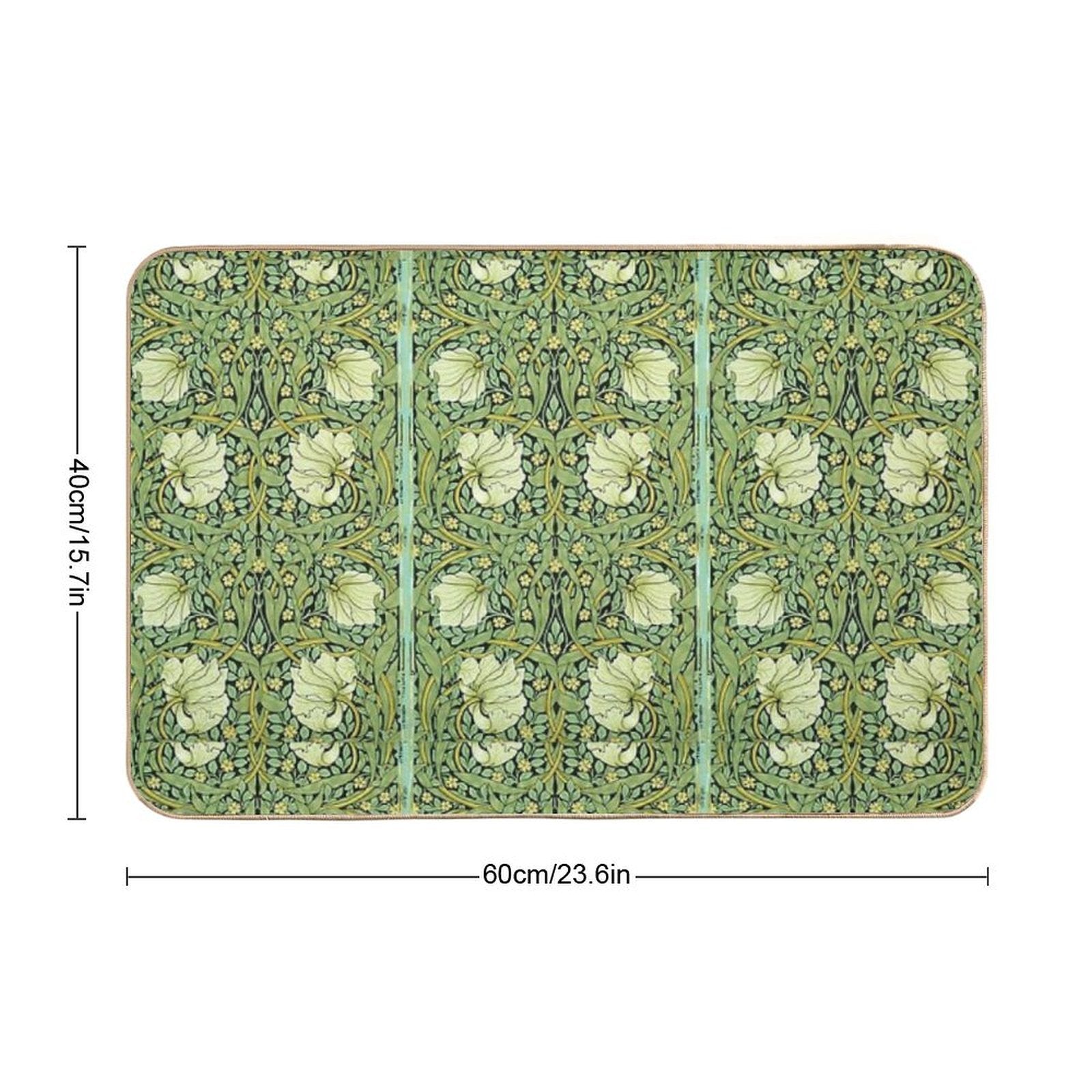 William Morris Pimpernel Durable Bath Mat