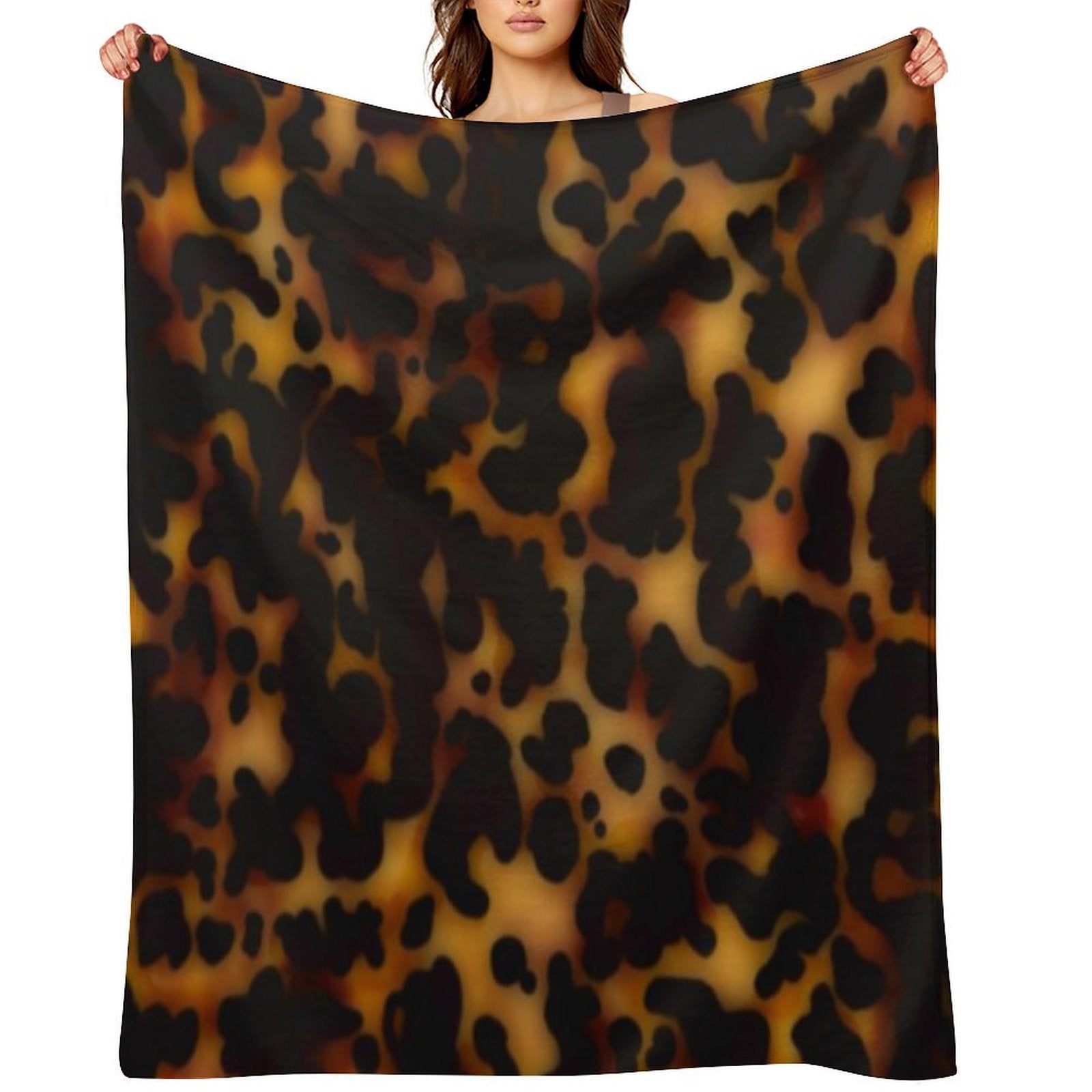 Tortoiseshell Tortoise Shell Gift-ready Throw Blanket