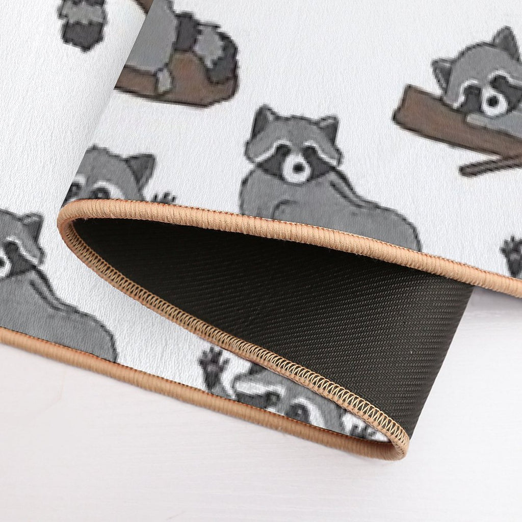 Raccoons  Absorbent Bath Mat