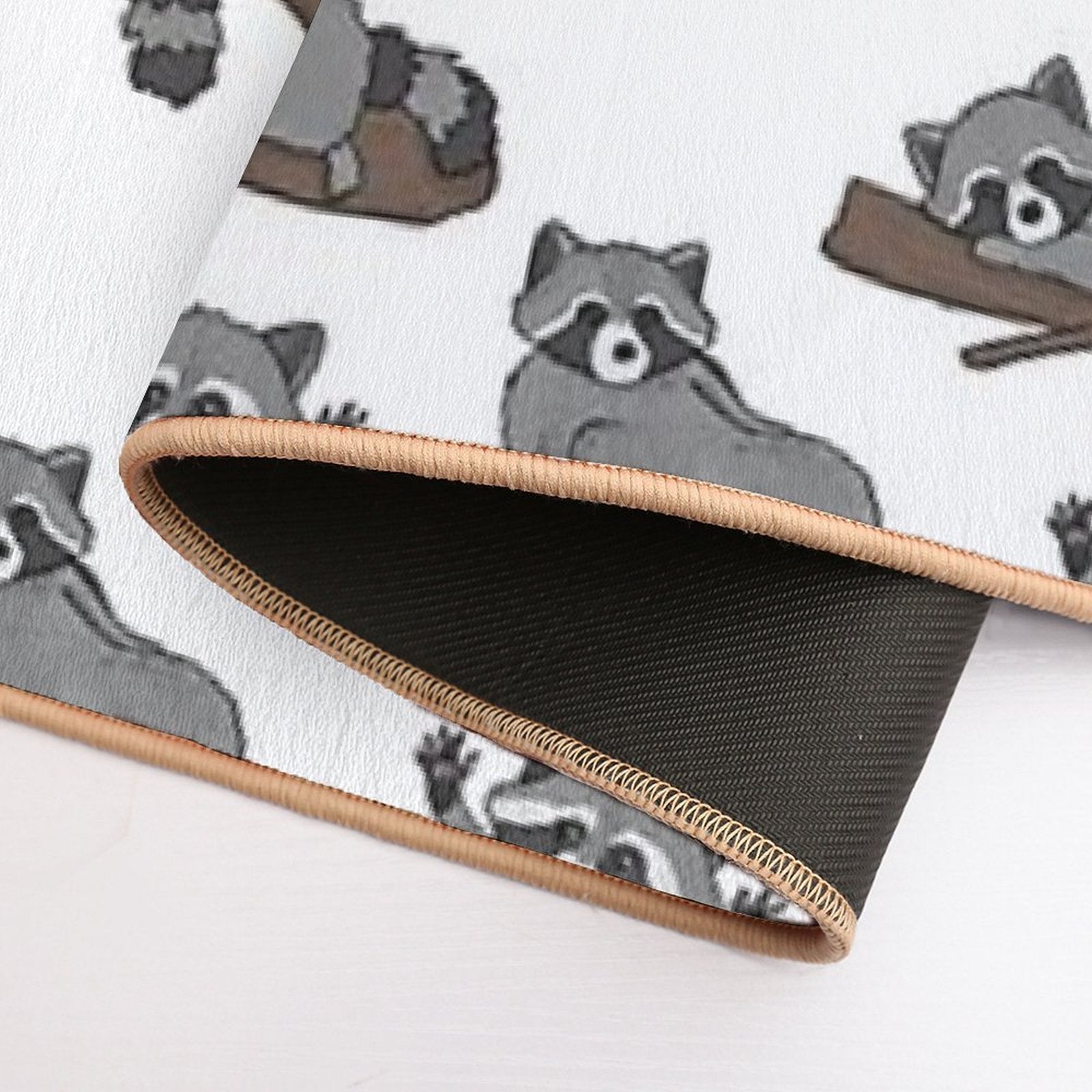 Raccoons  Absorbent Bath Mat