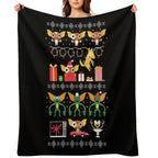 No Cookies After Midnight Machine-washable Throw Blanket