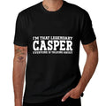 Casper Surname Funny Team Family Last Name Casper  Moisture-wicking T-Shirt