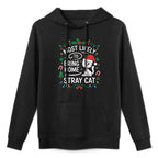 Most Likely To Bring Home A Stray Cat Cute Cat Christmas Premium All-Day Comfort Hoodie