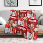 Chad Warner Sydney Swans AFL Football Player Wrinkle-free Throw Blanket
