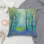 Beyond The Blue Soft Washable Throw Pillow
